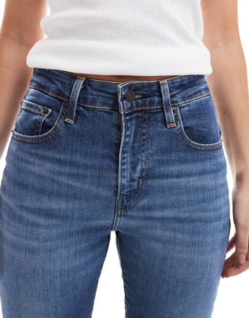 Levi's - 726 - Jean évasé à taille haute - Bleu moyen, 5 de 5
