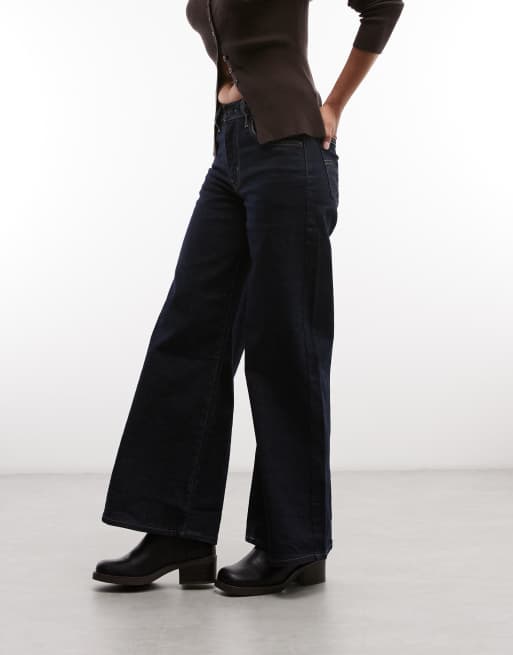 Levi's 728 jean large taille haute indigo, 2 de 5