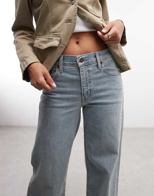 Levi's - 728 - Jeans met hoge taille en wijde rechte pijpen in lichte wassing, 3 van 5