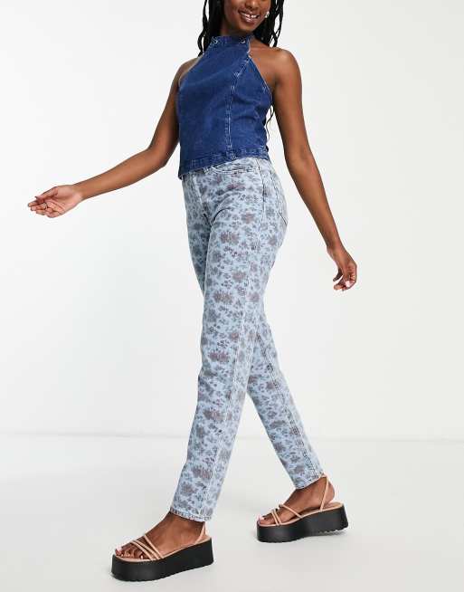 Levi's 80'S mom jean in floral print | ASOS