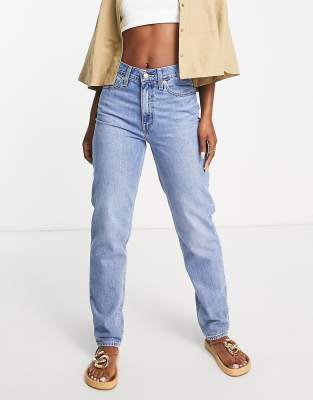 Levi's 80's mom jean in mid wash - ASOS Price Checker