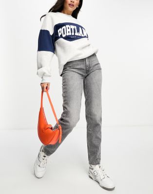 Levi's 80s Mom Jeans In Gray