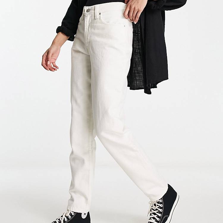 Levi's 80S mom jeans in white