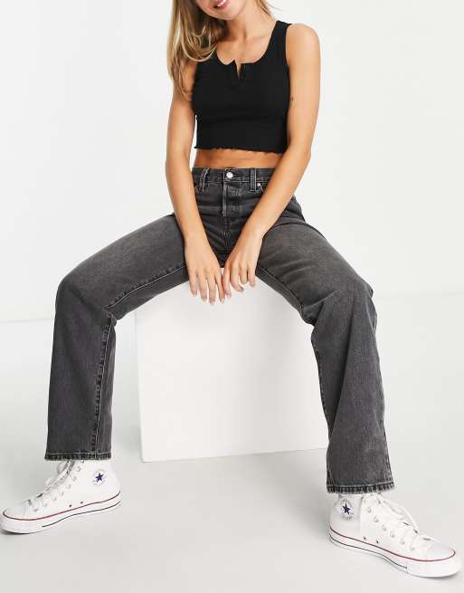 Levi's 90's 501 jeans in black | ASOS