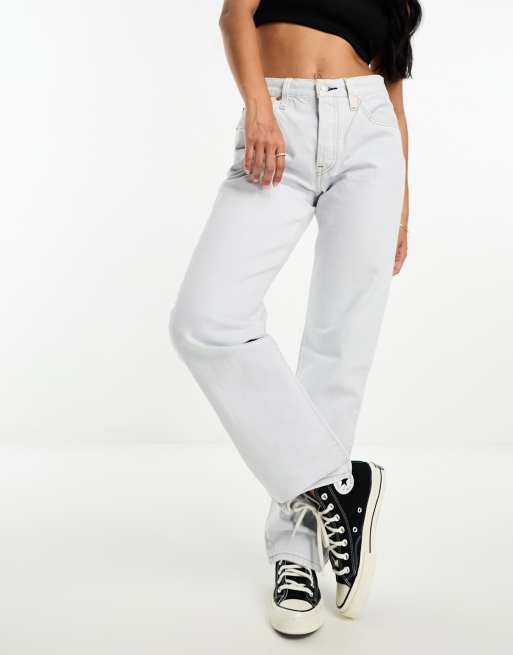 Levi's 90's 501 straight jeans in white