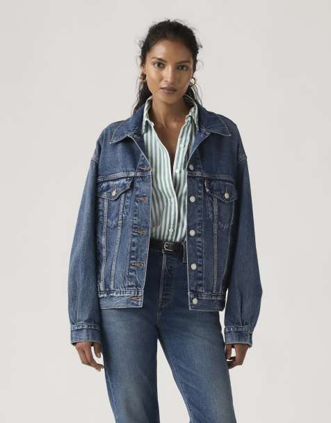 Levi's 90s trucker jacket in blue - view 1
