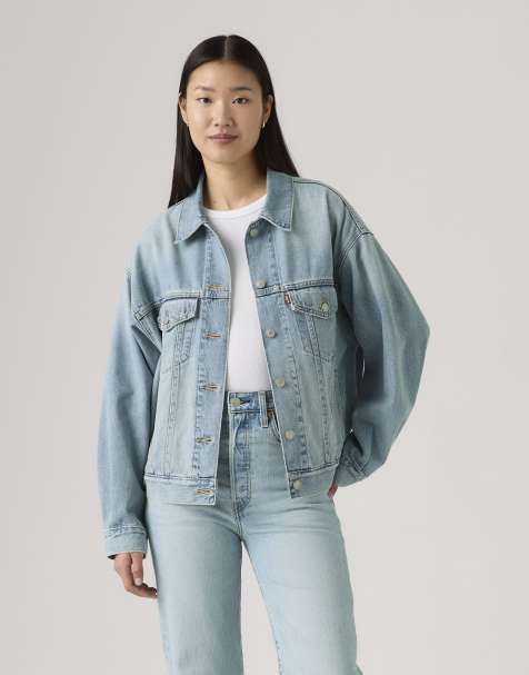 Levi's 90s trucker jacket in blue - view 1
