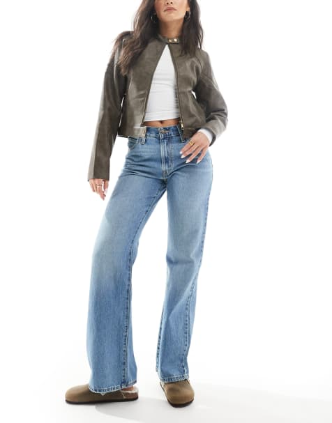 Levi's '94 baggy bootleg jeans in light blue - view 1