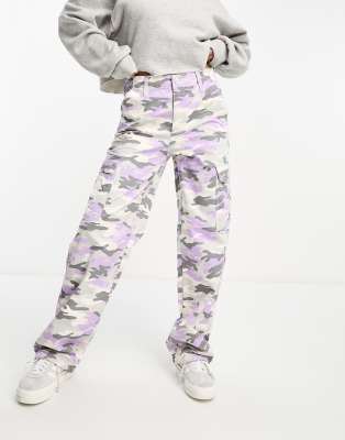 Purple store camo jeans