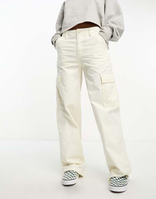 Levi's - '94 - Baggy cargobroek met zakken in crème