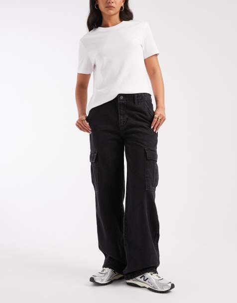 Levi's - '94 - Baggy cargojeans in zwart - view 1