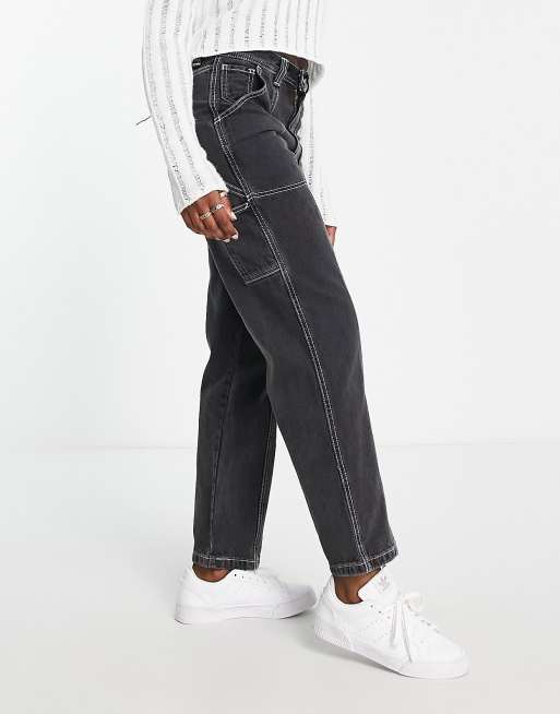 Levi's '94 baggy carpenter jean in washed black | ASOS