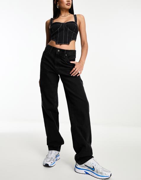 Levi's baggy trousers in black