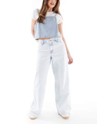 Levi's - '94 - Baggy-Jeans in Bleach-Waschung mit weitem Bein-Blau