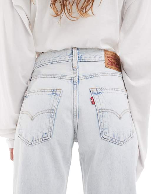 Levi's '94 baggy jeans in light wash , 4 of 5