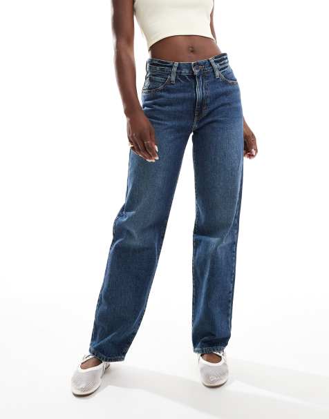 Levi's - 94 - Baggy jeans in middenblauw - view 1