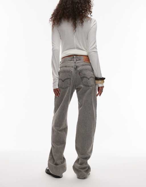 Levi's - '94 - Baggy jeans in stone met wassing , 2 van 5