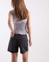 Levi's '94 baggy shorts in washed black