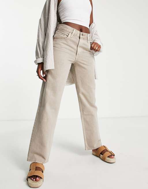 Levi's '94 baggy silvertab straight jeans in tan