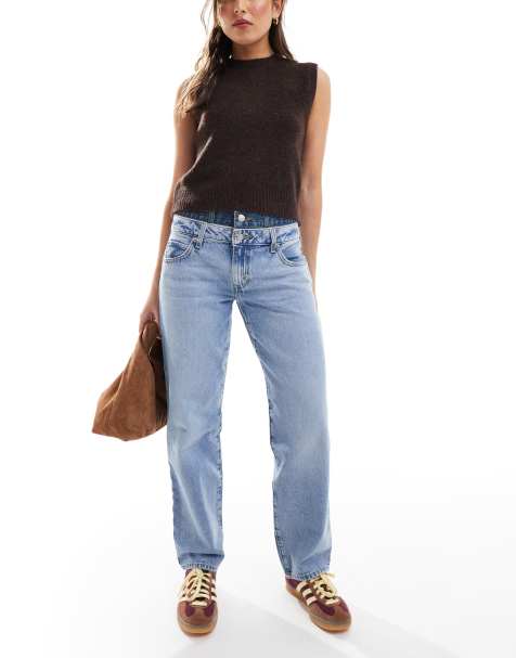 Levi's - 94 - Jean baggy avec taille superposée - Bleu clair - view 1