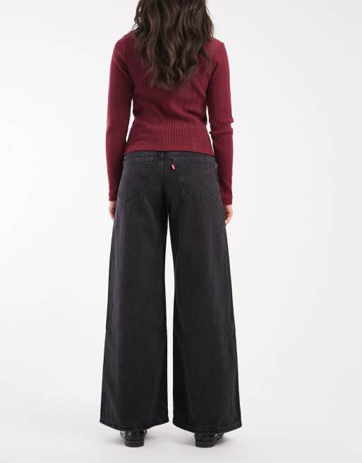 Levi's '94 baggy wide leg jeans in black