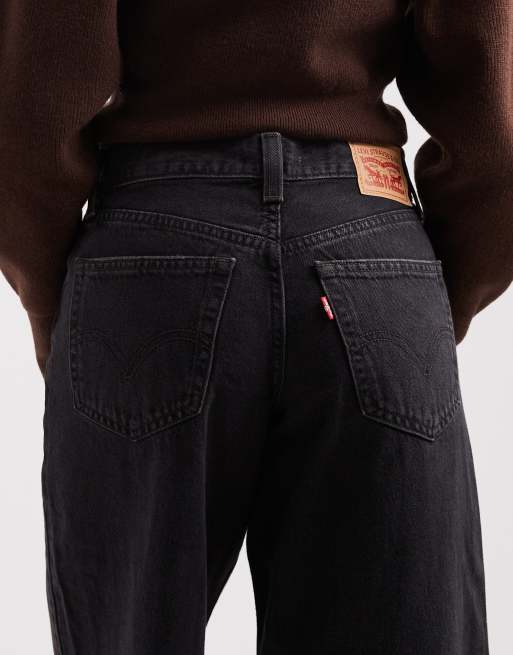 Levi's - '94 - Jeans a fondo ampio extra larghi neri , 5 di 5