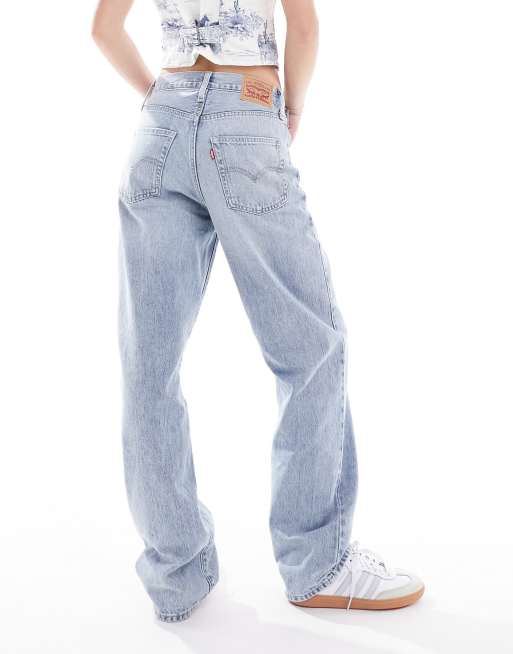 Levi s 94 Jeans larghi lavaggio azzurro