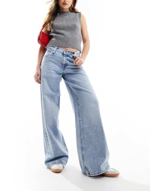 Levi's – '94 – Ljusblå baggy jeans med vida ben