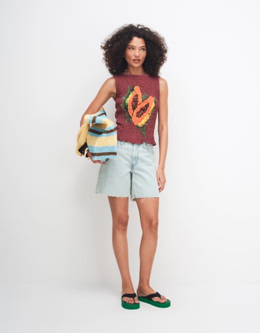 Levi's - '94 - Lyseblå posede shorts, 4 af 9