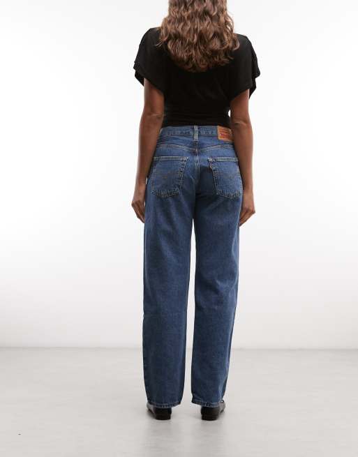 Levi's – '94 – Mellanblå, baggy jeans , 3 av 5