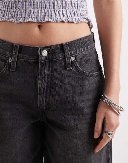Levi's – '94 – Obszerne szorty w spranym czarnym kolorze, 3 z 5