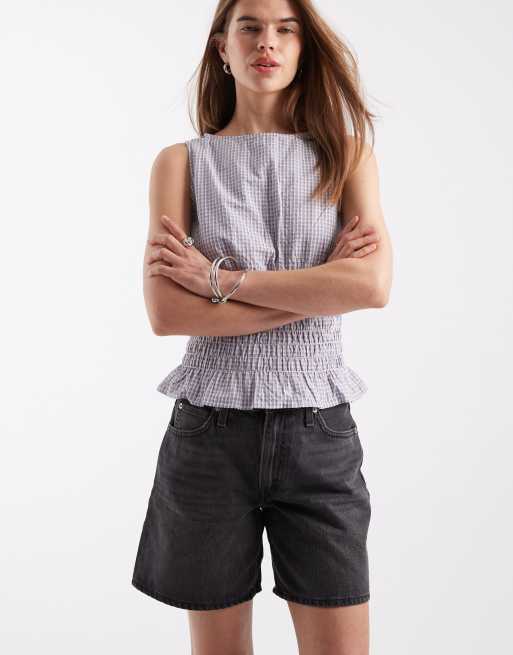 Levi's - '94 - Pantaloncini larghi nero slavato, 2 di 5