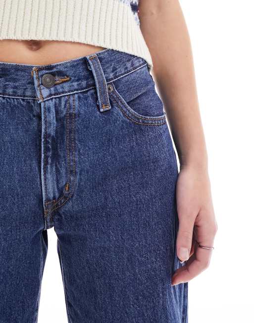 Levi's - '94 - Posede brede jeans i mellemblå vask, 3 af 5
