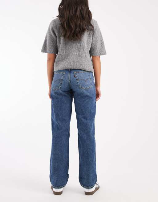 Levi's – '94 – Weit geschnittene Jeans in Mittelblau , 3 von 5