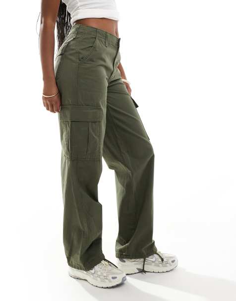 Levi's – 94 – Weite Cargohose in Khaki - view 1