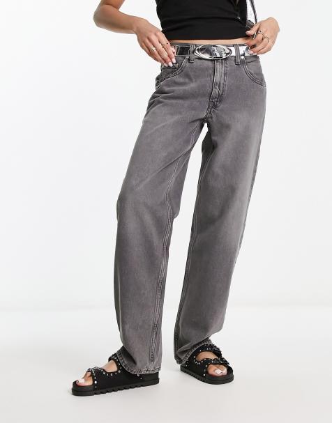 Levi's – 94 – Weite Jeans in verwaschenem Schwarz mit silbernem Etikett - view 1