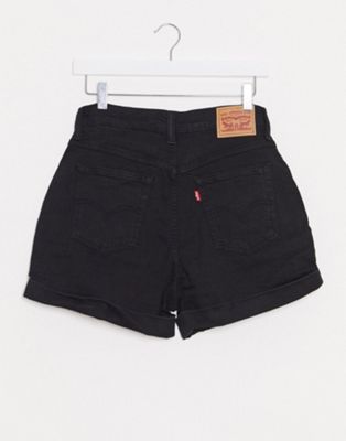 black shorts levis