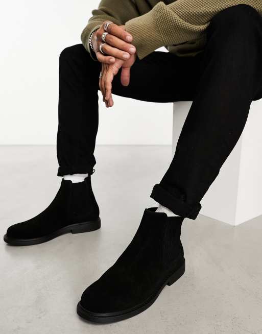 Levi s Amos Chelsea boot in black