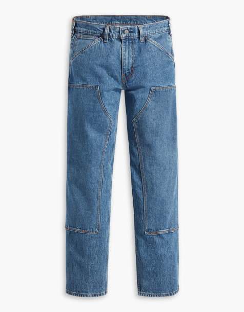 Levi's - Arbejdstøj - Capsule - Jeans med lige pasform og sidelommer i blå vask - view 1