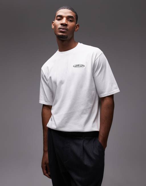 Levi's - Arbejdstøj - Hvid T-shirt med grafisk print, 3 af 5