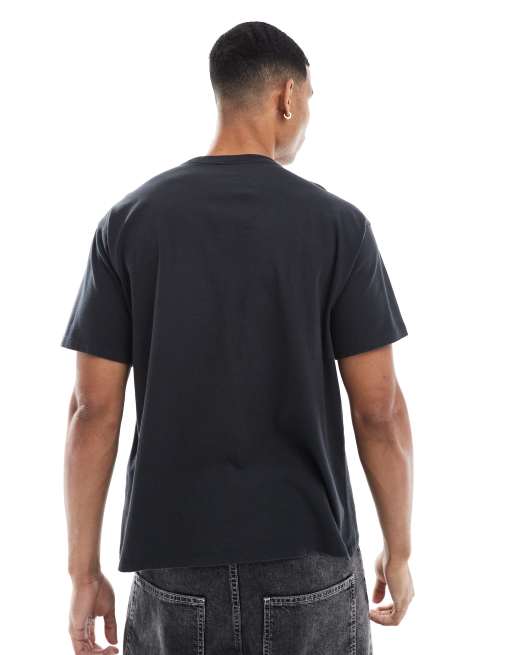 Levi's - Archive Cowboy - T-shirt oversize nera con stampa poster vintage, 3 di 4