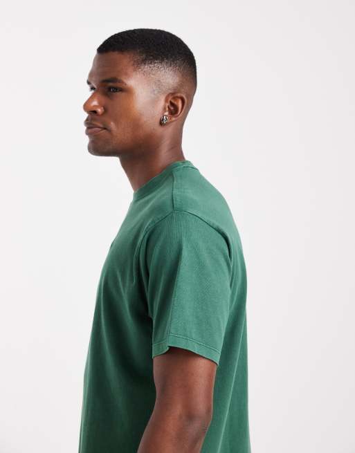Levi's - Archive - Oversized T-shirt met vintage logoprint met 2 paarden in donkergroen, 4 van 5