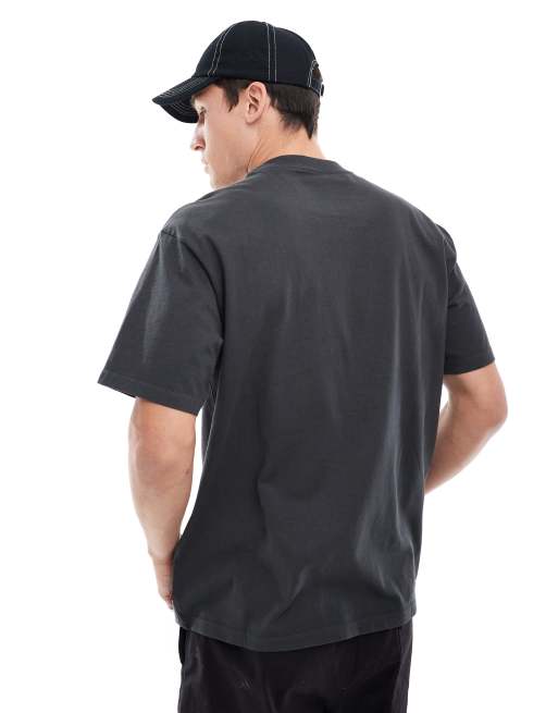 Levi's – Archive – Svart t-shirt i vintagestil med logga och hästtryck, 4 av 4