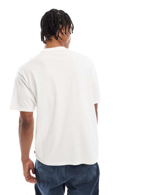 Levi's – Archive – T-shirt oversize z nadrukiem Cowboy 1st Choice w stylu vintage, 3 z 4