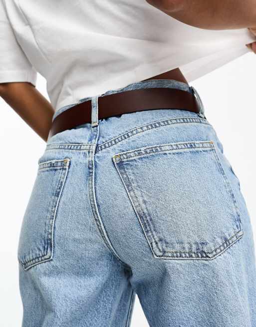 Levi's - Arletha - Omkeerbare leren riem met logo in zwart/bruin, 2 van 4