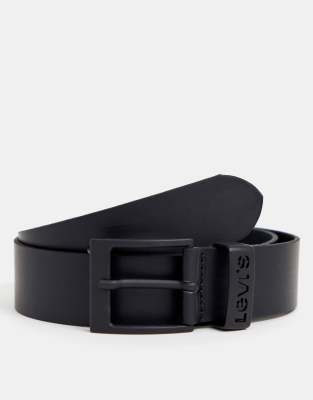 Levis Ashland leather belt in black - ASOS Price Checker