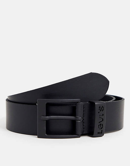 Levis Ashland leather belt in black