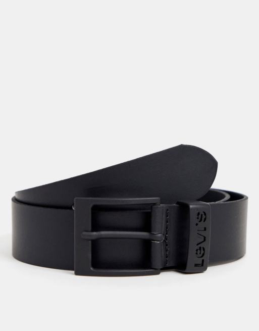 Levis Ashland leather belt in black | ASOS