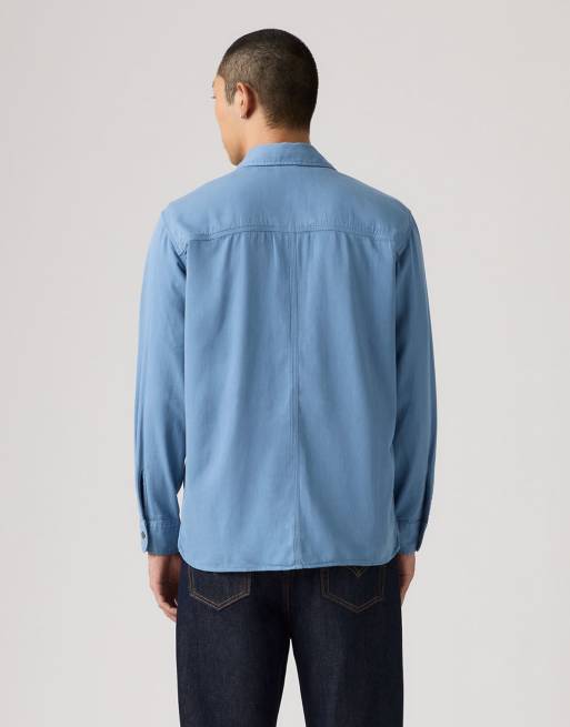Levi's - Auburn - Overhemd van katoen in blauw, 4 van 4