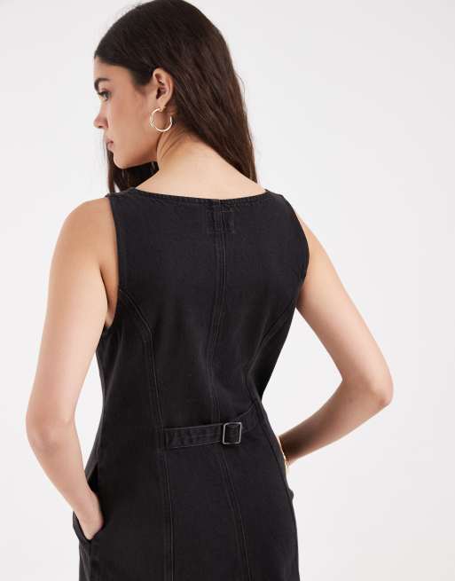 Levi's audra tank dress in blue, 2 of 4